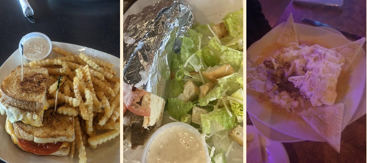 Lucky's Lounge and Restaurant Menu